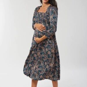 Ingrid & Isabel The Breeze Floral Long Sleeve Dress